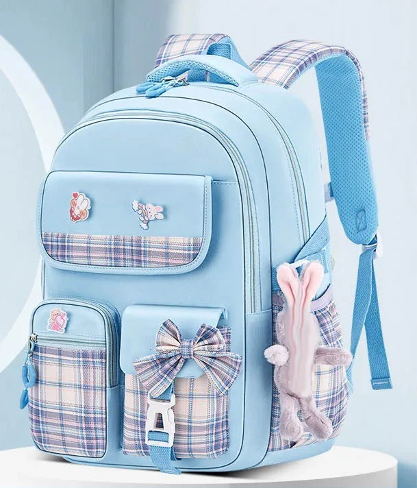 Sac à dos à carreaux ergonomique